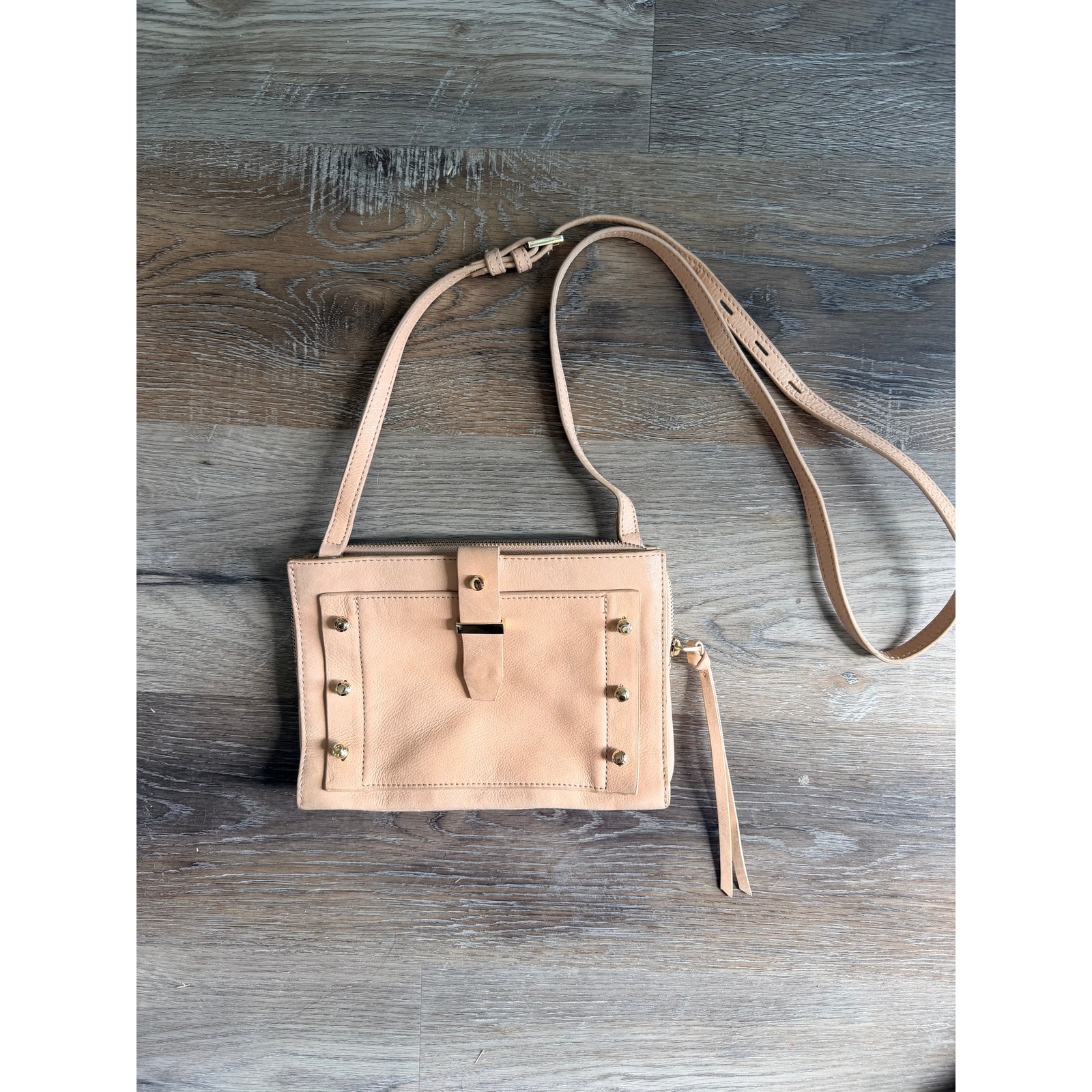 Botkier New York Warren City Crossbody Bag Blush Pink